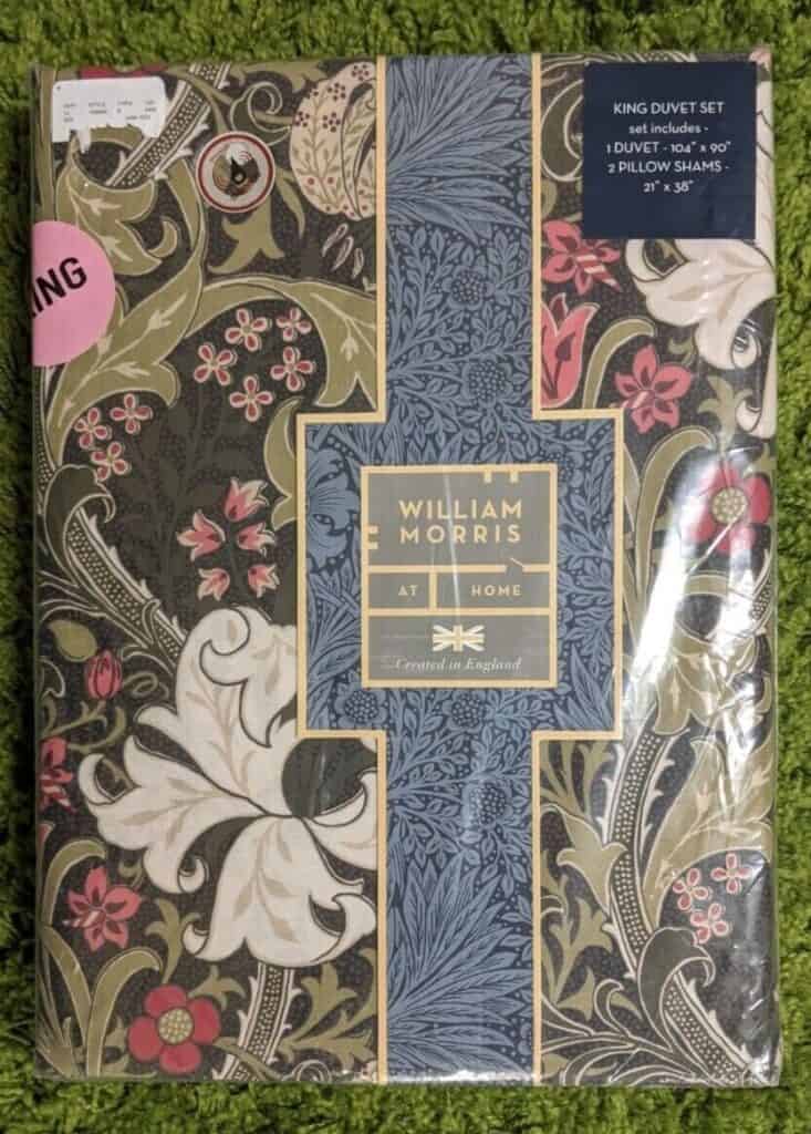 William Morris Golden Lily Forest Floral King Duvet