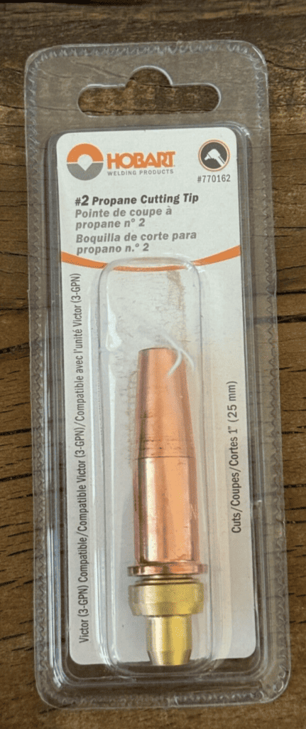 Hobart #2 Propane Cutting tip #770167